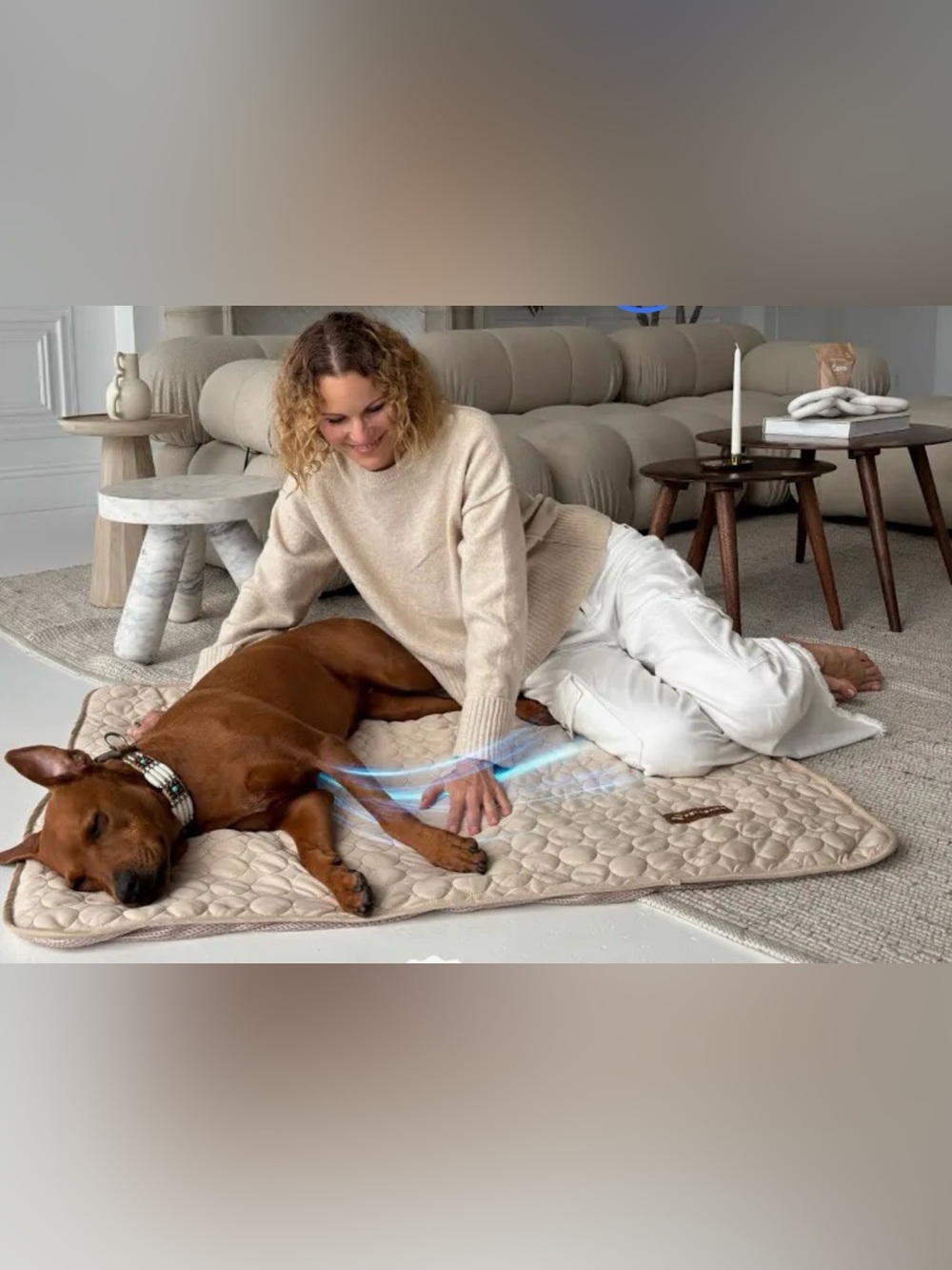 Pelsbarn Cooling Mat - Large in Beige New in Package
